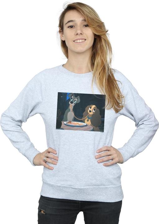 Immagine prodotto Disney Lady And The Tramp Spaghetti Slurp Felpa Donna (XL)