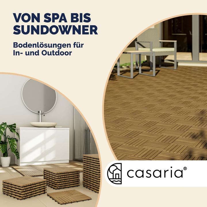 Immagine prodotto Casaria Holzfliese (66 x, 30 x 30 cm)