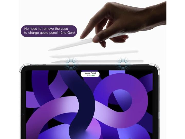 Actual product image Screenguard Apple iPad Air 2022 Case Crystal Soft Airbag Bumper (Apple iPad Air 2022)