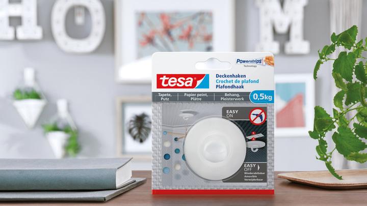 Produktbild tesa Deckenhaken Tapete & Putz