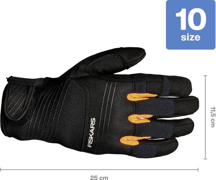 Fiskars 1071150 Axe and tool glove, size 10 1 pair