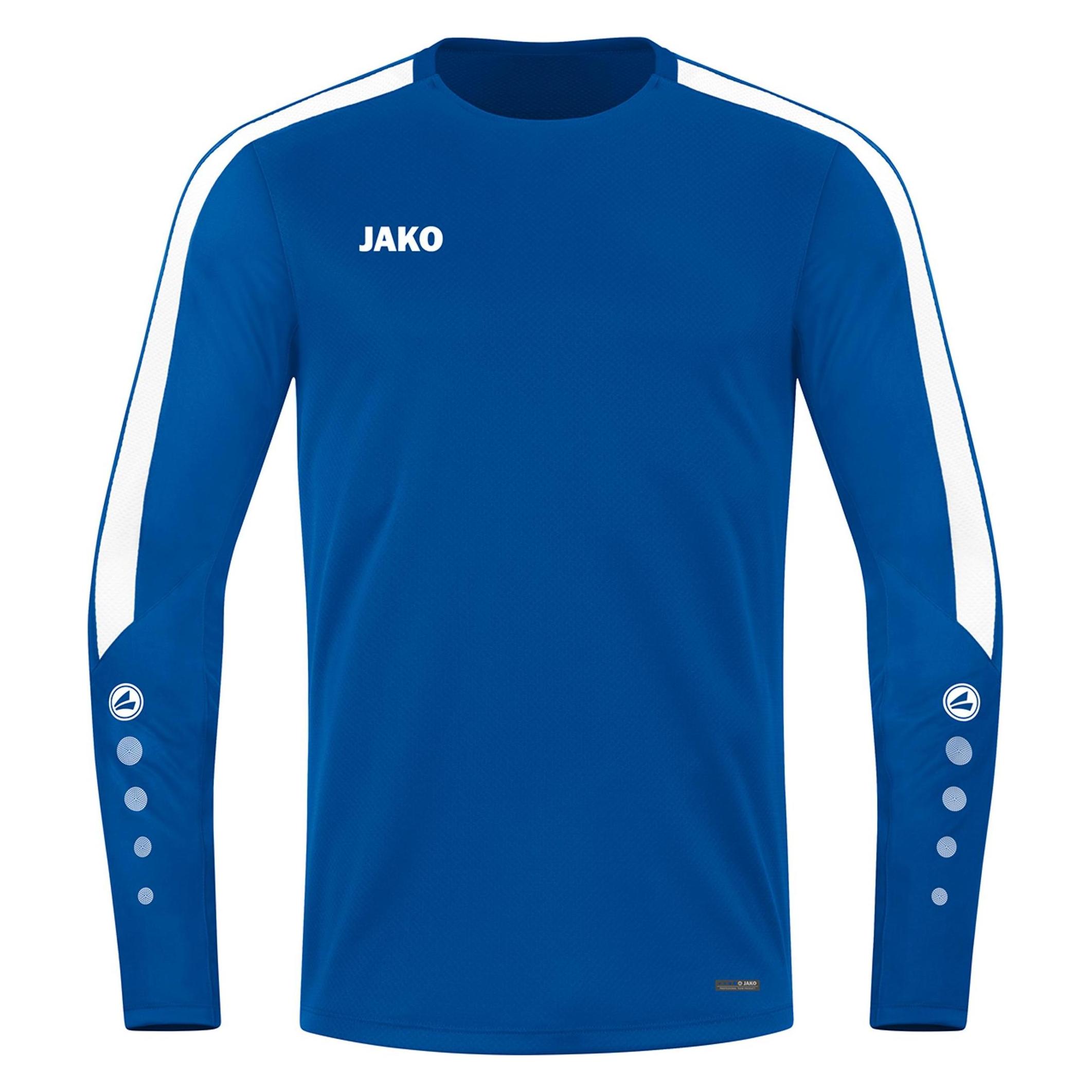 Jako, Unisex, Sportshirt, Sweat Power (L), Blau, L