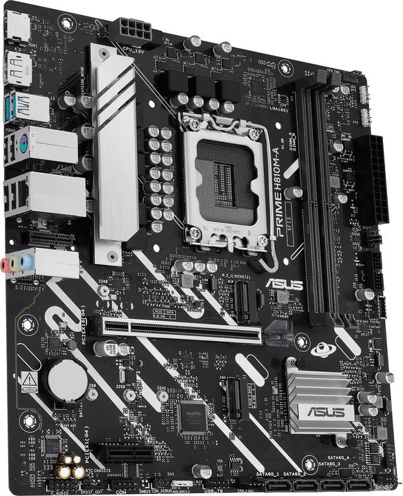 Actual product image ASUS PRIME H810M-A-CSM (Socket S1, Intel H810, mATX)