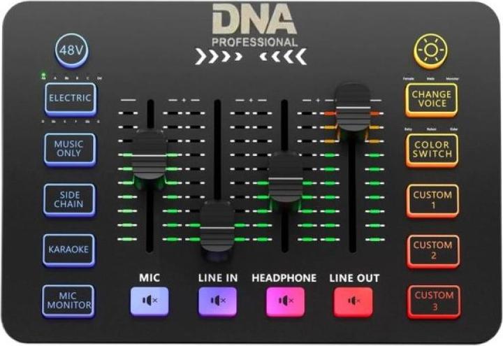 Actual product image DNA SC ONE analogowy mikser audio 2 kanały USB-C