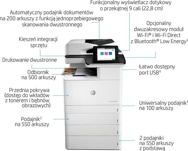 Produktbild HP MFP M776dn (Laser, Farbe)