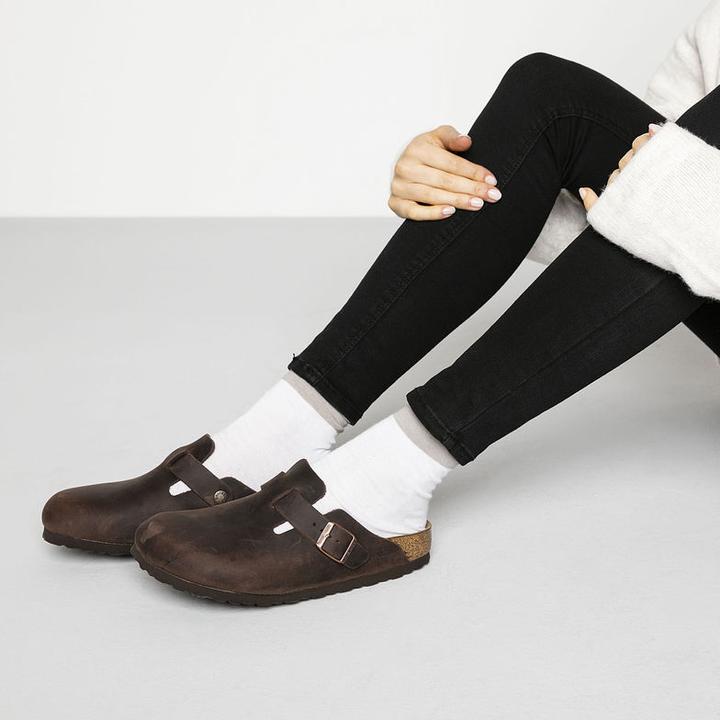 Actual product image Birkenstock Boston Nubuck leather oiled Narrow (36)
