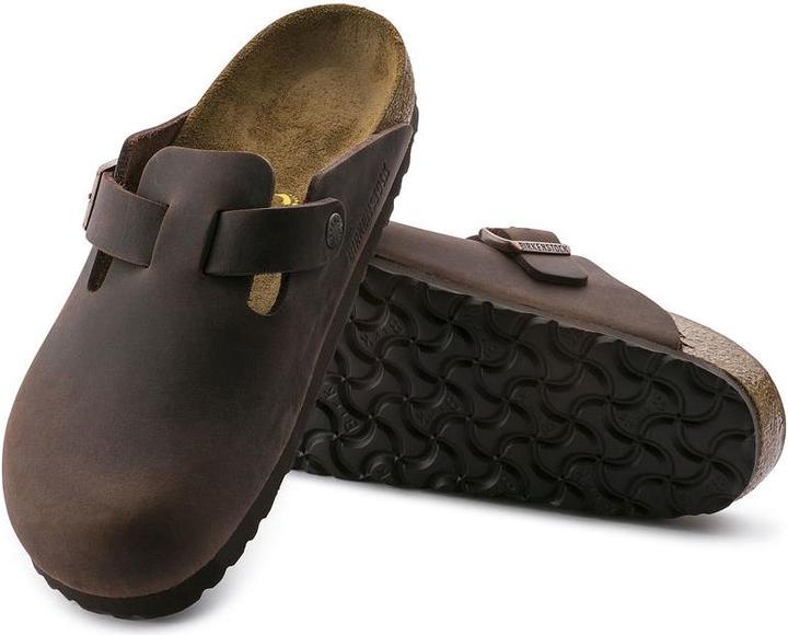 Actual product image Birkenstock Boston Nubuck leather oiled Narrow (39)