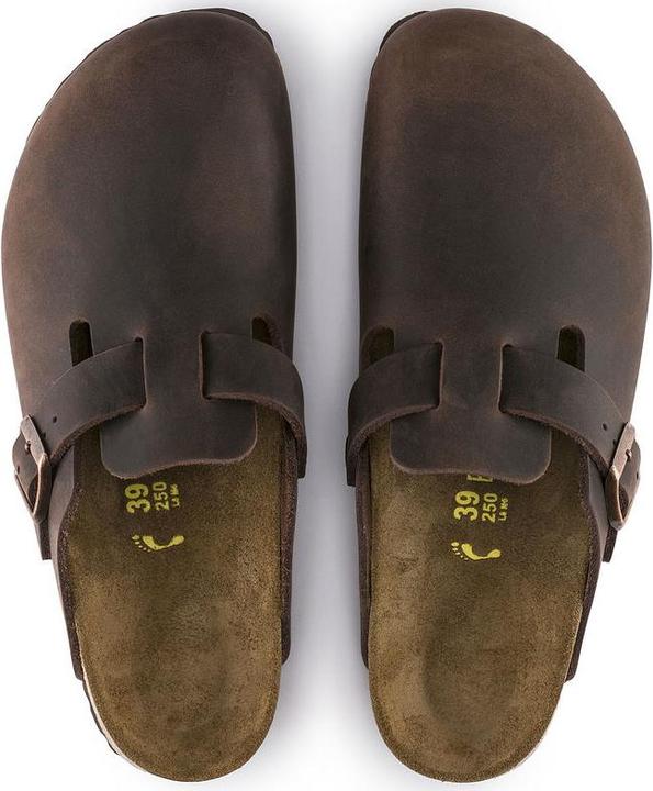 Actual product image Birkenstock Boston Nubuck leather oiled Narrow (39)