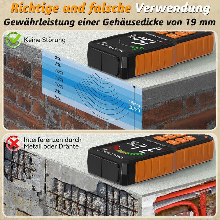 Immagine prodotto Mesitool Feuchtigkeitsmessgerät MT37