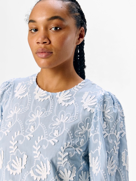 Actual product image Object Patterned blouse (34)