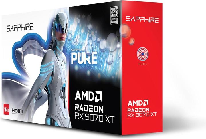 Immagine prodotto Sapphire Pure Radeon RX 9070 XT Gaming OC (16 GB)