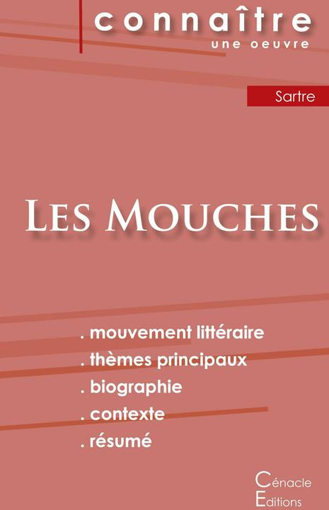 Image du produit Fiche de lecture Les Mouches de Jean-Paul Sartre (Analyse littéraire de référence et résumé com (Français, Jean-Paul Sartre, 2022)