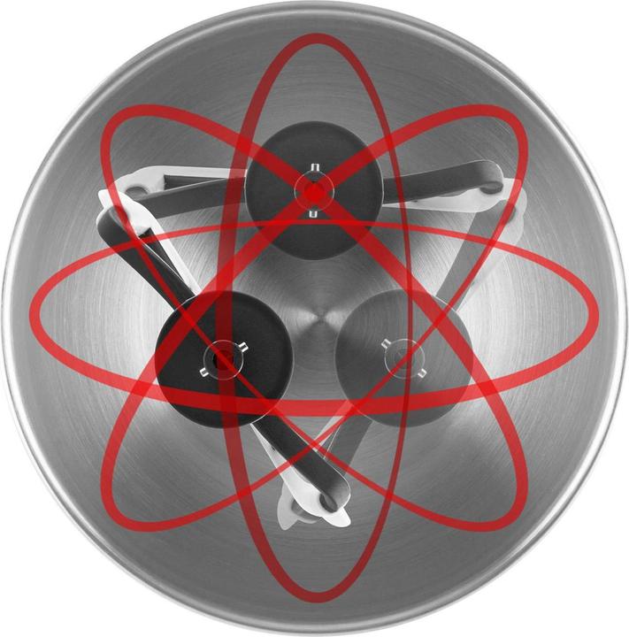 Actual product image Klarstein Lucia Morena Food Processor incl. Mincer1200W, 5 litres, Cream (1200 W, 5 l)