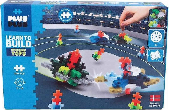 Plus-Plus Creative building blocks spinning top