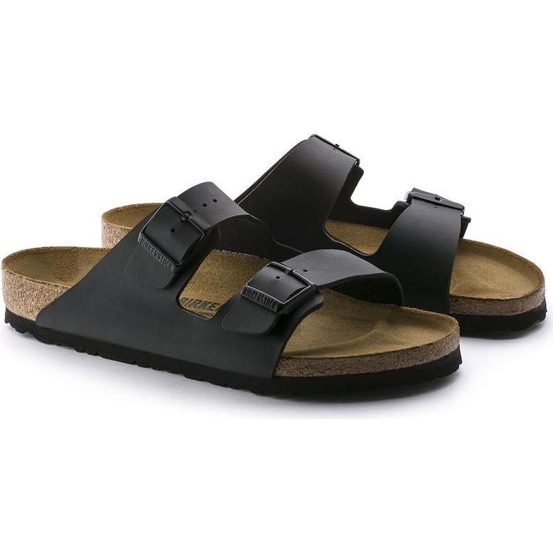 Thumbnail - Birkenstock, Unisex, Sandalen, Arizona Birko-Flor Normal, Schwarz, (35)