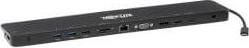 Image du produit Eaton Station d'accueil USB-C triple affichage 4K HDMI & DP VGA USB 3.2 Gen 1 Hub USB-A/C GbE 100W PD Cha (USB-C, 4 Ports)
