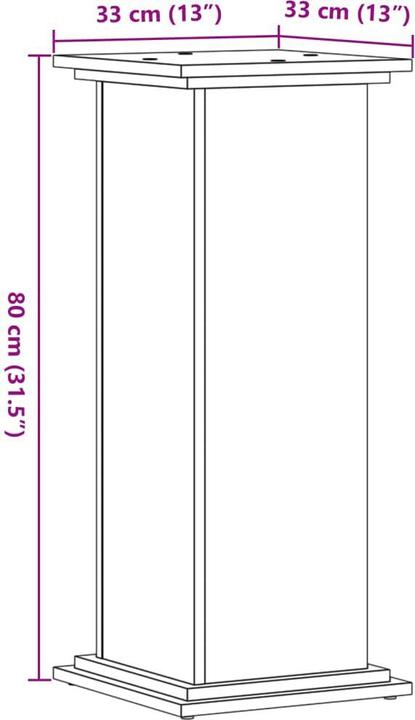 Actual product image vidaXL Plant stand