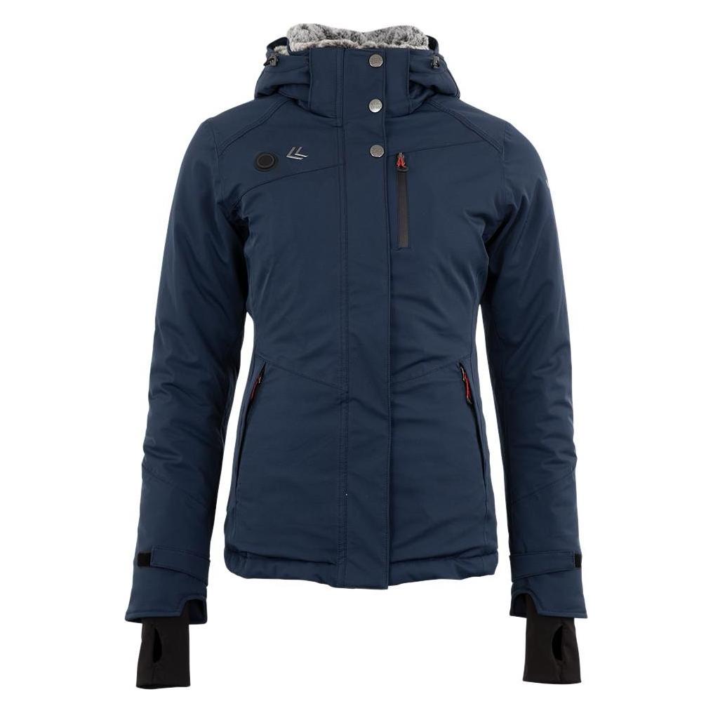 Whis, Unisex, Winterjacken, Coach, Blau, (Xl)