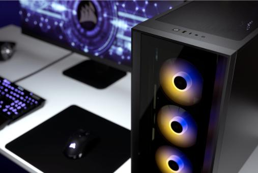Produktbild Corsair iCUE 4000X (ATX, mATX, Mini-ITX, E-ATX)