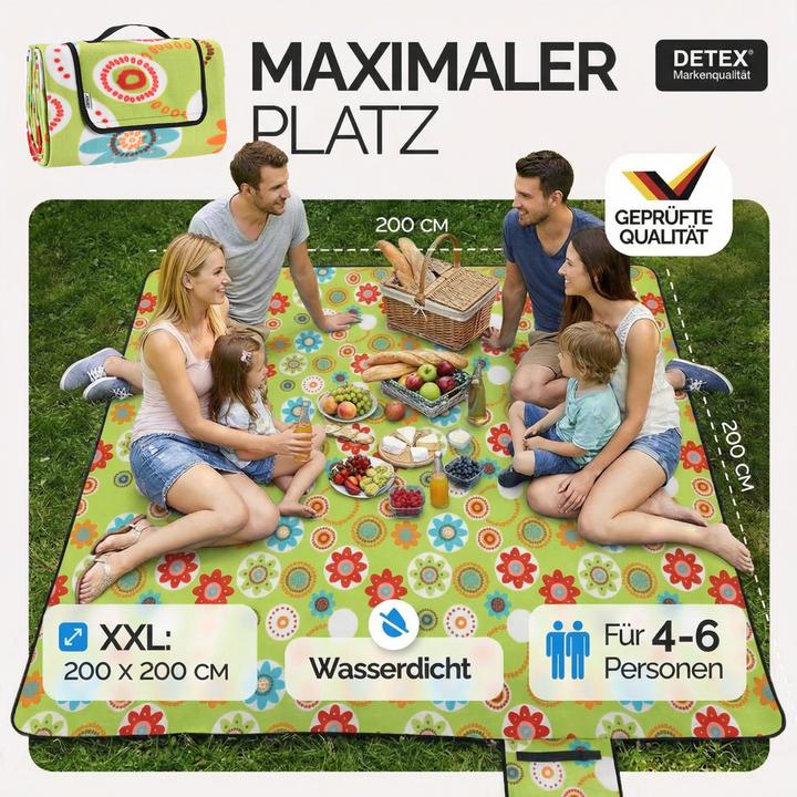 Produktbild Detex Picknickdecke