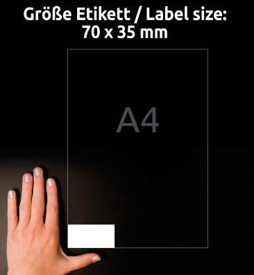 Image du produit Avery étiquettes universelles