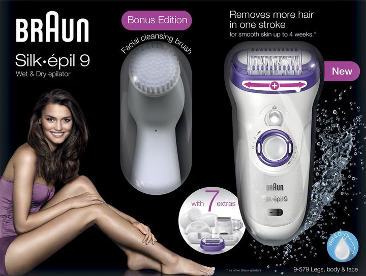Actual product image Braun Silk-épil 9 9-579 w&d Bonus Edition