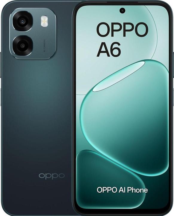 Actual product image OPPO A6 (256 GB, Black, Sapphire Black, 6.75", Dual SIM, 4G)