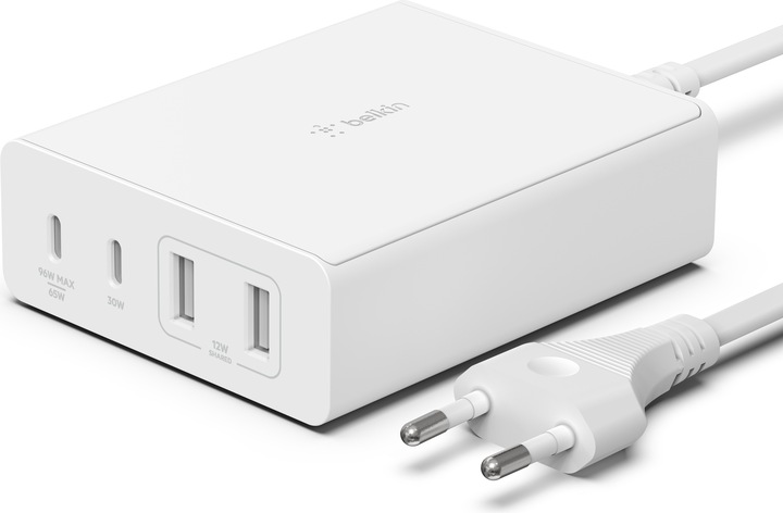 Actual product image Belkin Boost Charge Pro 4-Port GaN Charger (108 W)