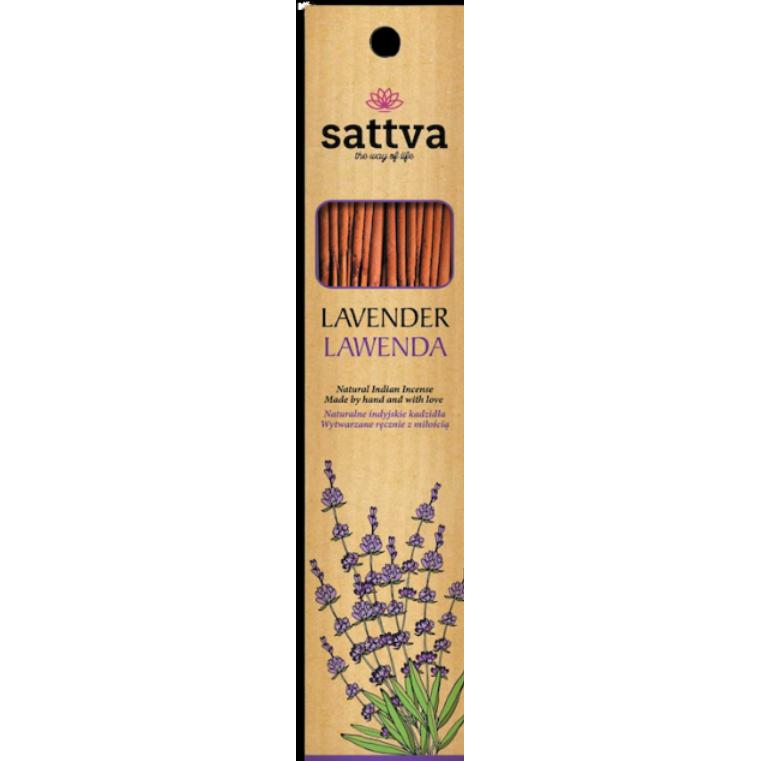 Thumbnail - Sattva Ayurveda, Räucherstäbchen, Sattva Natural Indian Incense Natural Indian Incense Lavender 15Pcs