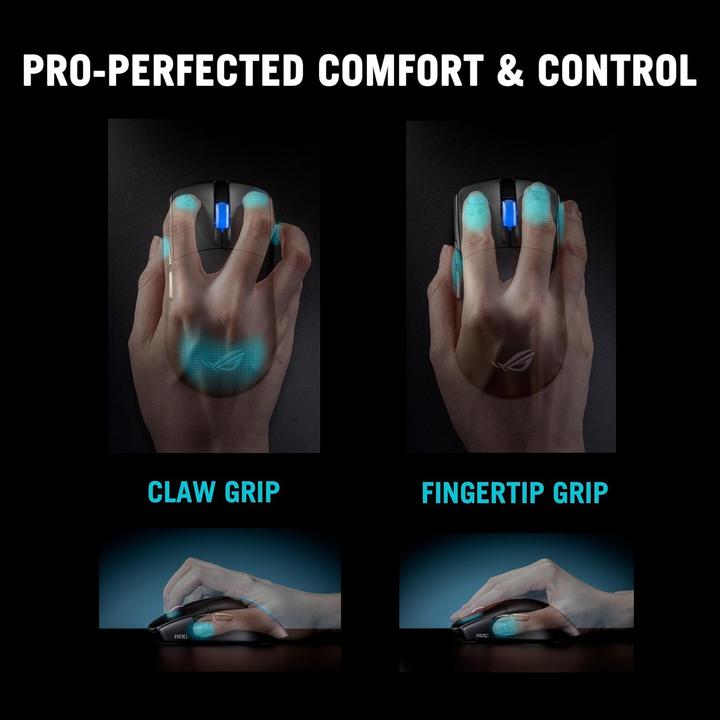 Produktbild ASUS ROG Harpe II Ace (Kabelgebunden, Kabellos)