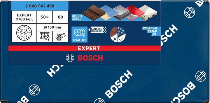 Actual product image Bosch Professional Schleiffolie Expert O780 (80)