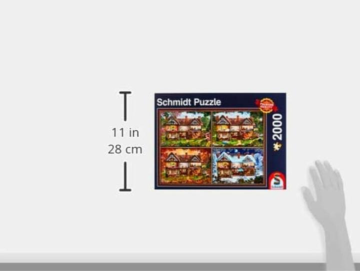 Actual product image Schmidt Spiele Seasons House (2000 pieces)
