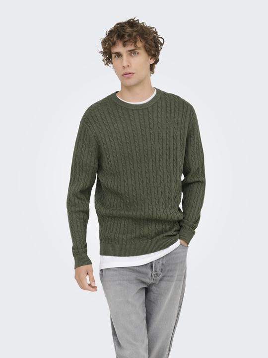 Produktbild Only & Sons ONSLOUI Pullover Strickpullover (M)