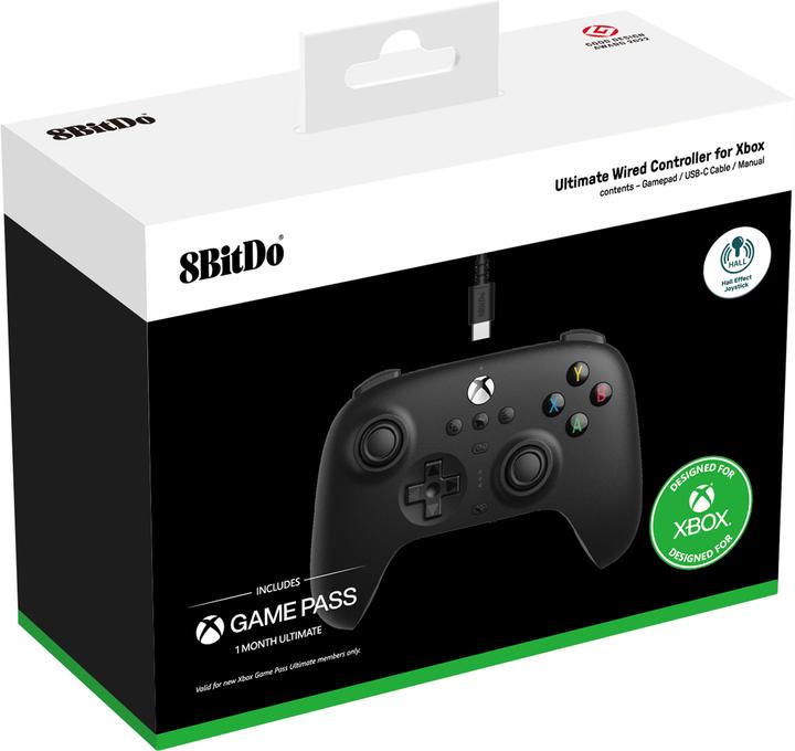 Produktbild 8bitdo Ultimate Wired Hall Edition (Xbox Series X)