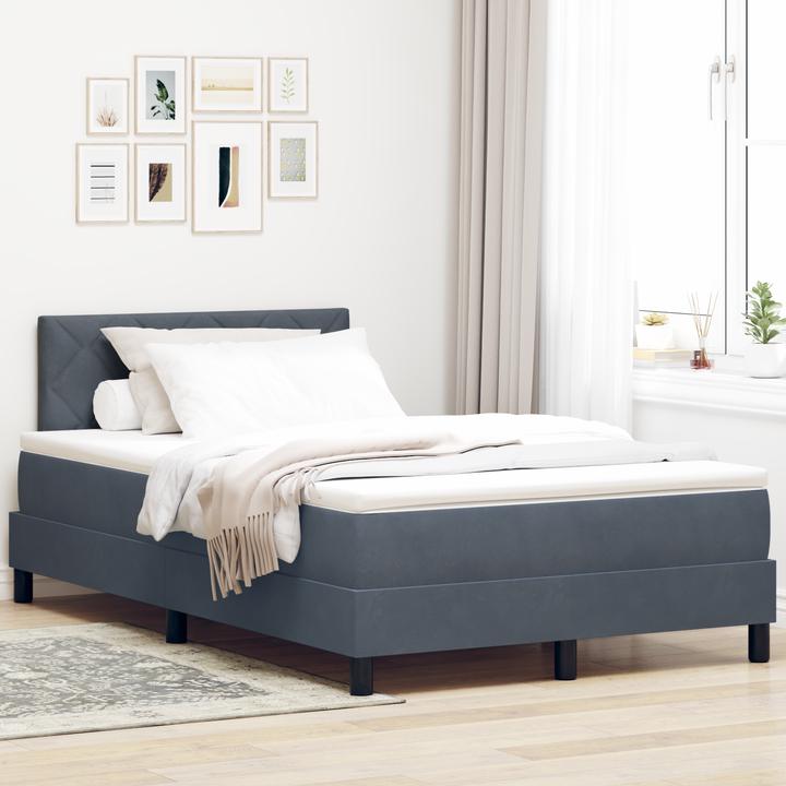 Actual product image vidaXL Modernes Bett (120 x 200 cm)