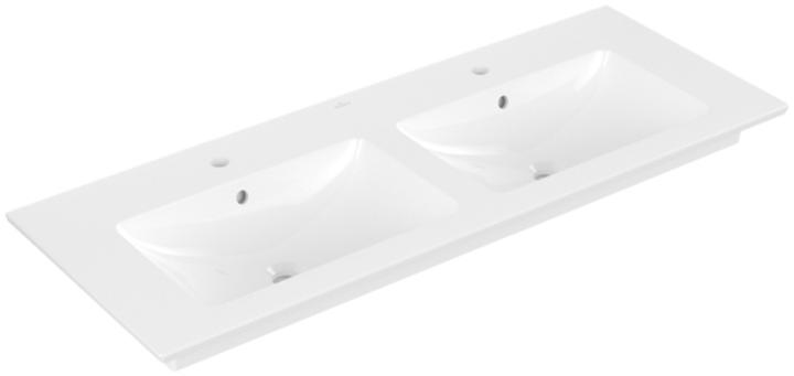 Produktbild Villeroy & Boch V&B Schrank-Doppelwaschtisch VENTICELLO 1300x500mm, mit ÜL we (500 mm, 1300 mm)