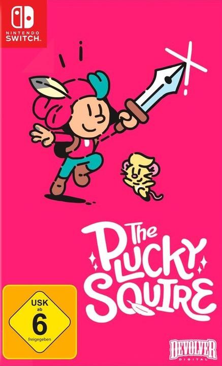 Image du produit Devolver The Plucky Squire (Der kühne Knappe) - Deluxe Edition (Switch, DE)