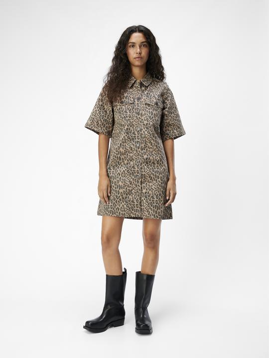 Produktbild Object Leoprint Minikleid (S)