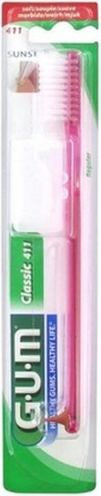 Actual product image GUM Classic Toothbrush with Dome Cut Medium Bristles (Medium)