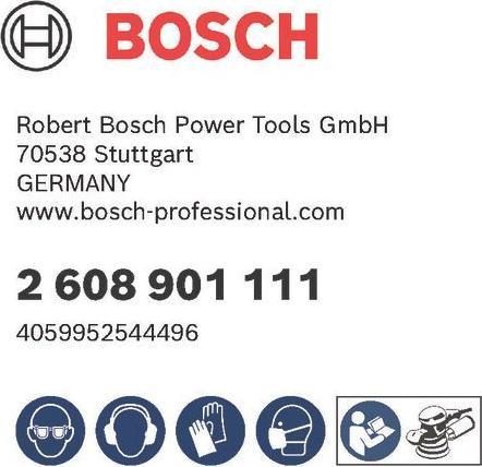 Actual product image Bosch Professional Zubehör EXPERT C470 Sandpaper set for random orbital sander, 150 mm, multi-hole, G 60/120/240, 6 pcs. (60, 240)