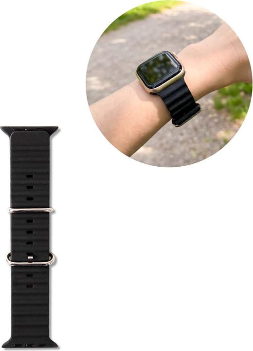 Deltalabs Apple Watch Armband - Wellenform (Silicone)