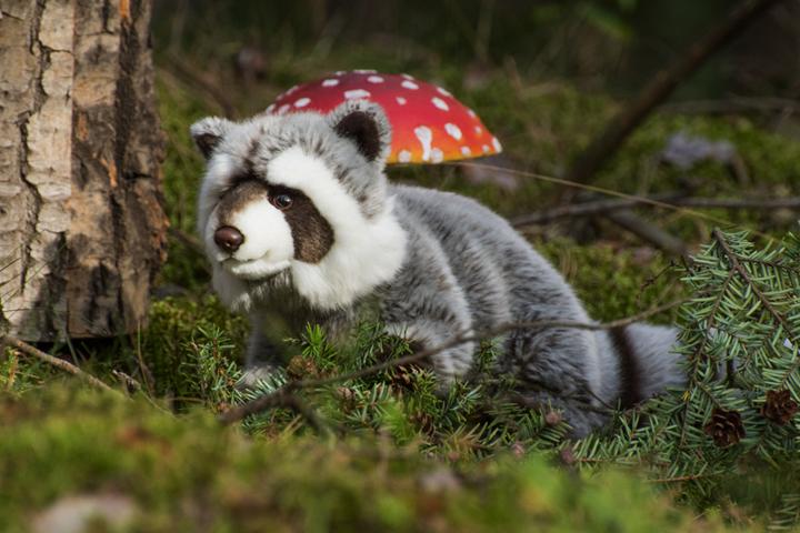 Produktbild Teddy Hermann Waschbär (18 cm)