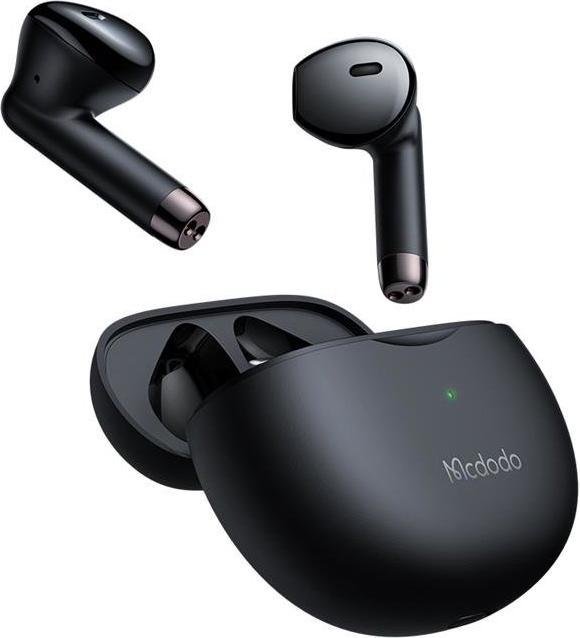 Immagine prodotto Mcdodo Cuffie wireless B01 con custodia di ricarica wireless - Nero (NC, 10 h, Senza fili)