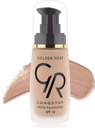 Produktbild Golden Rose Matte Long Wear Oil Free Foundation mit SPF 15 in Honey Shade 08 (Honey Shade 08)