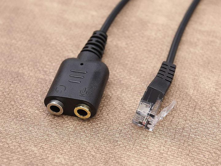Produktbild equip Telefonkabel RJ9 auf. Klinke für Headset (0.25 m)