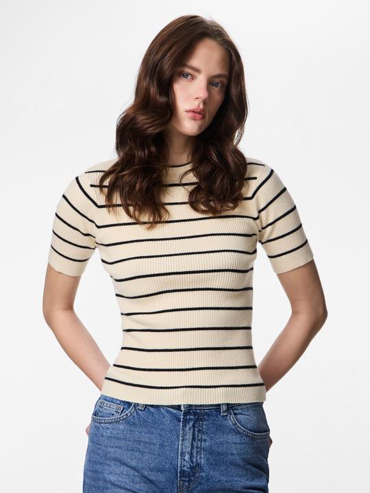 Produktbild Pieces Pcmira Ss O-Neck Knit Noos Bc (S)