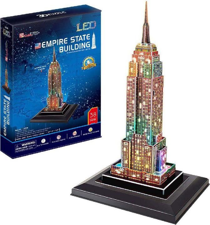 Actual product image Dante 37-piece Empire State Building jigsaw puzzle (37 pieces)