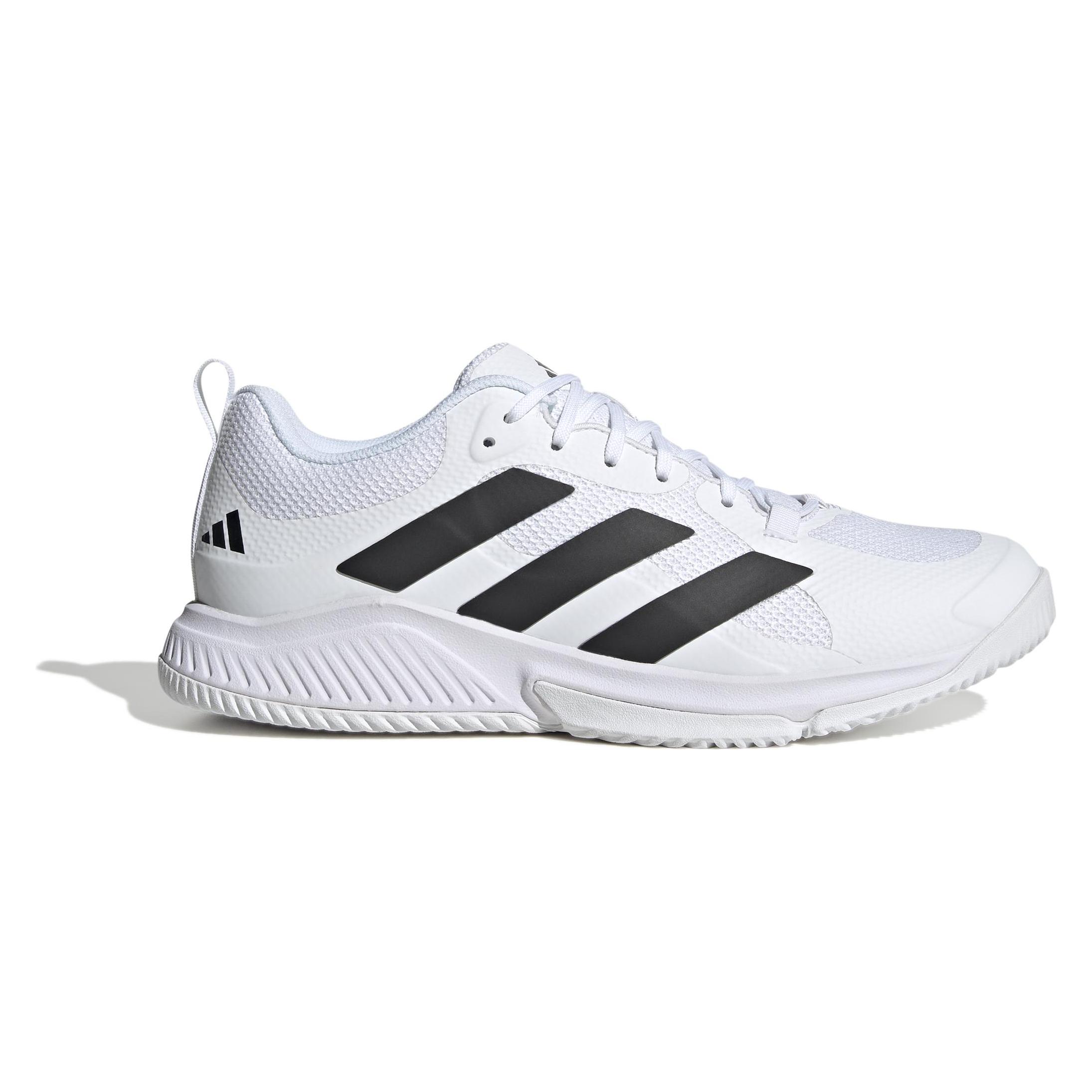 Adidas, Herren, Hallenschuhe, Court Team Bounce 2.0 M (46 2/3), Weiss
