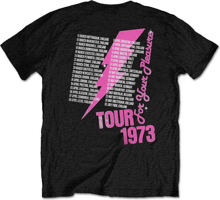 Immagine prodotto Universal Textiles Maglietta unisex da adulto For Your Pleasure Tour con stampa sul retro in cotone (M)