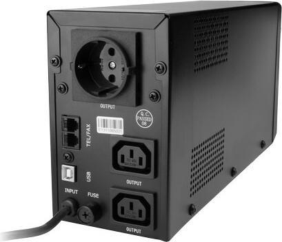 Image du produit Gembird 850VA UPS avec LCD (850 VA, 510 W)